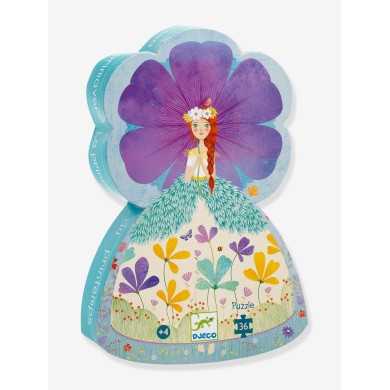 Puzzle Silhouette DJECO - La Princesse Du Printemps - 36 Pièces