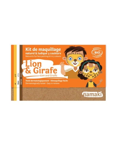 Kit De Maquillage 3 Couleurs Lion & Girafe