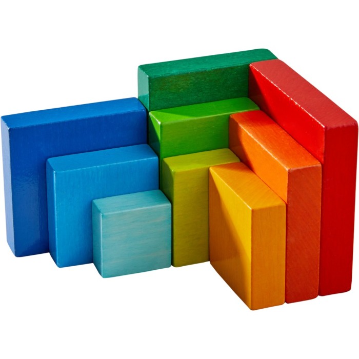 Jeu D’Assemblage 3D Cube Multicolore