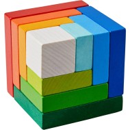 Jeu D’Assemblage 3D Cube Multicolore