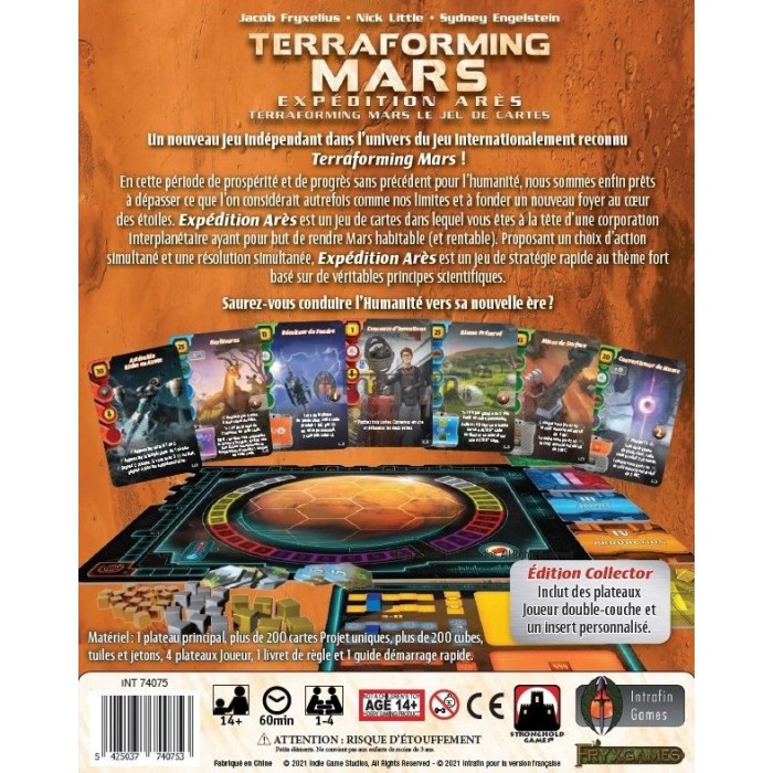 Terraforming Mars Expédition Ares