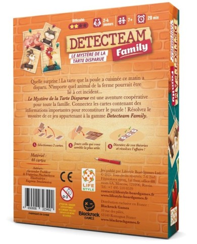 Détecteam Family - Le Mystère De La Tarte Disparue