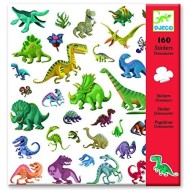 Dinosaures - 160 Stickers DJECO