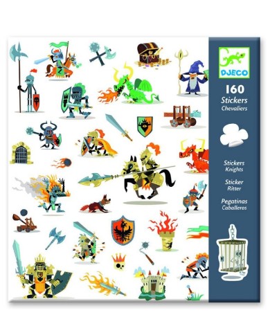 Chevaliers - 160 Stickers DJECO