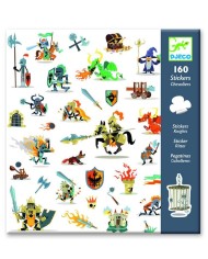 Dinosaures - 160 Stickers DJECO