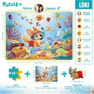 Puzzle Loki - Loki Fait De La Plongée - 35 Pièces