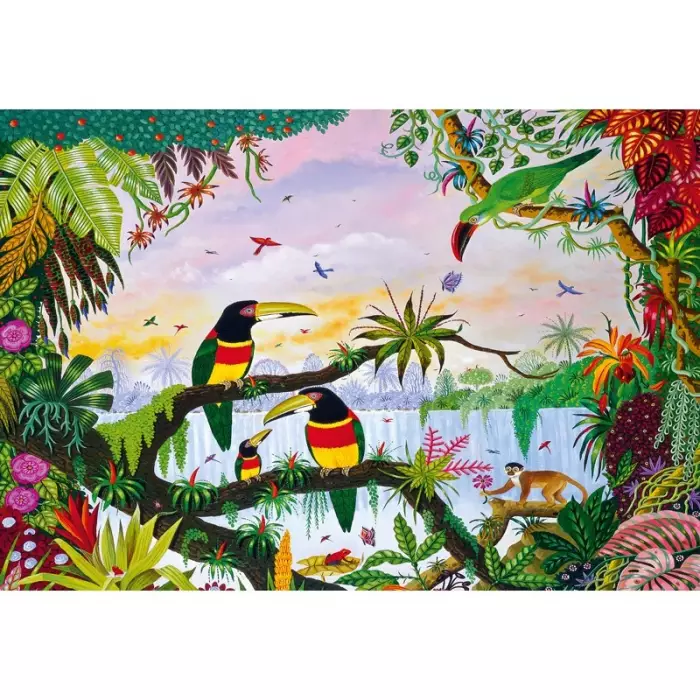 Puzzle Michèle Wilson - La Jungle - 100 Pièces