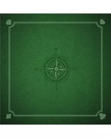 Tapis De Cartes IMMERSION - Vert 60X60 cm