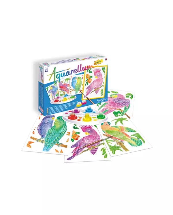 Aquarellum junior perroquets Aquarellum junior perroquets