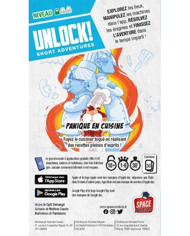 Unlock ! Short Adventures : Panique en Cuisine ! (*)