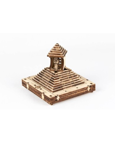 Jeux De Taquin 3d En Bois "PYRAMIDO" - NKD Puzzles