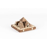 Jeux De Taquin 3d En Bois "PYRAMIDO" - NKD Puzzles