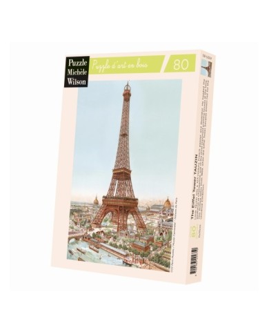 Puzzle D'Art Michèle Wilson - La Tour Eiffel - 80 Pièces