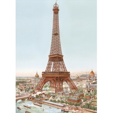 Puzzle D'Art Michèle Wilson - La Tour Eiffel - 80 Pièces