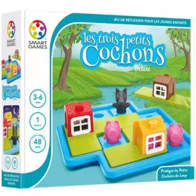 Les Trois Petits Cochons Deluxe - Défis Logiques