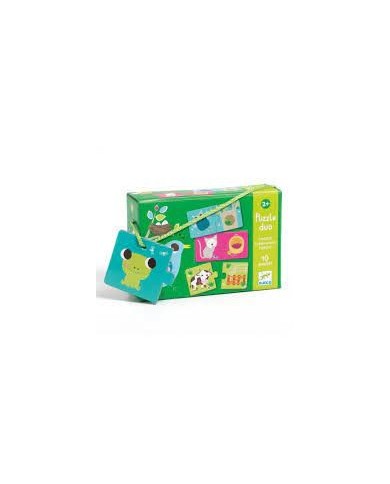 Puzzle Duo DJECO - Habitat