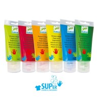 6 Tubes De Peinture À Doigts - DJECO