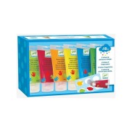 6 Tubes De Peinture À Doigts - DJECO