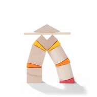 Tours Penchées & Sphères HABA - Jeu D'Assemblage 3D