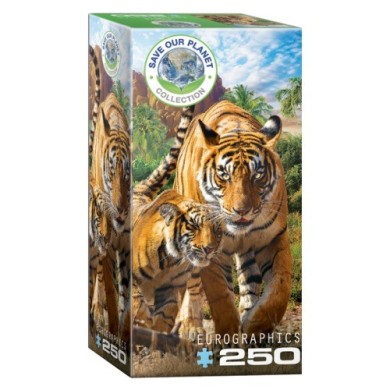 Puzzle Eurographics - Tigres - 250 Pièces
