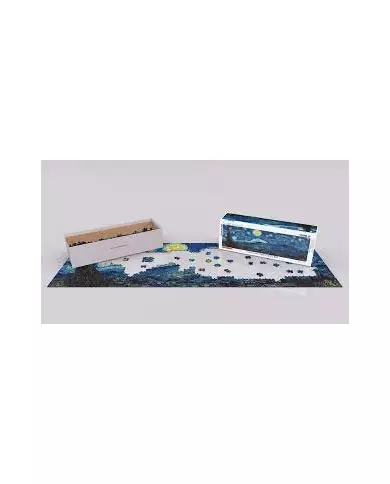 Puzzle Eurographics - Le Ciel Étoilé - Van Gogh - Panoramique 1000 Pièces