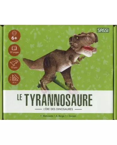 Le Tyrannosaure - Maquette 3D Et Livre