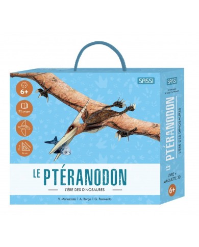 Le Ptéranodon - Maquette 3D Et Livre