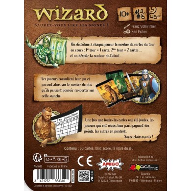 Wizard - Boîte Métal