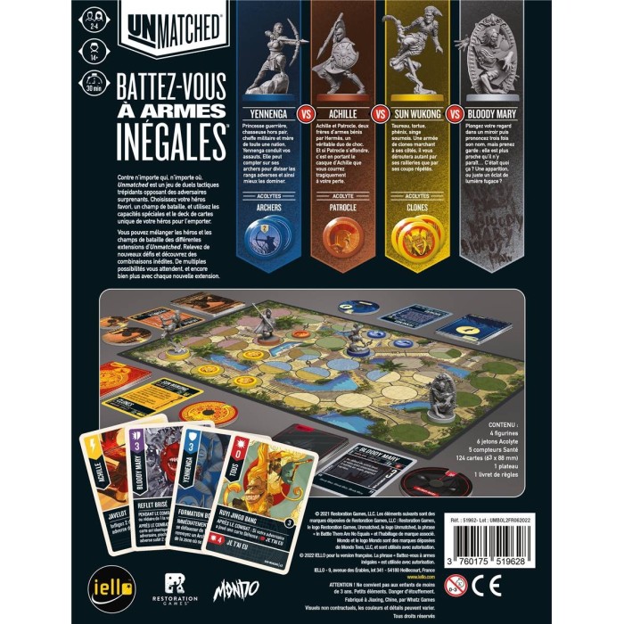 Unmatched : Combats De Légende - Vol 2
