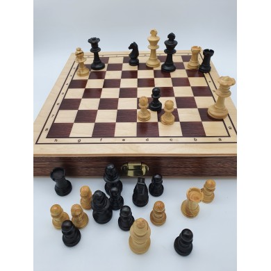 Coffret Dames & Echecs - 28 Cm