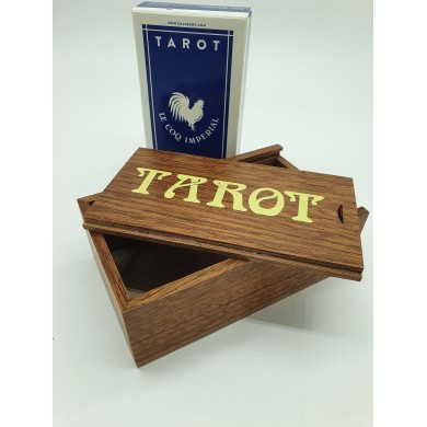 Coffret En Bois De Sipo - Tarot