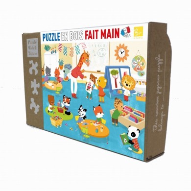 Puzzle Michèle Wilson - Vive La Maternelle - 12 Pièces