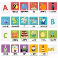 Flashcards Alphabet Tactile Et Phonétique Montessori