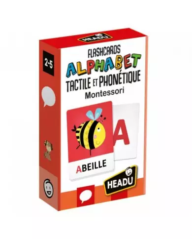 Flashcards Alphabet Tactile Et Phonétique Montessori