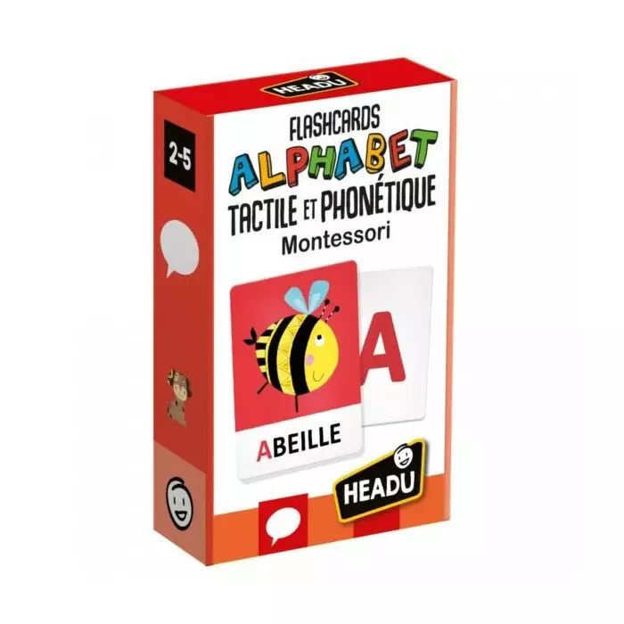Flashcards Alphabet Tactile Et Phonétique Montessori