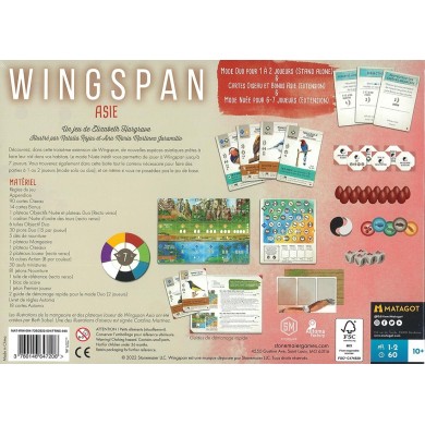 Wingspan - Extension Asie