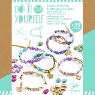 Perles De Papier Et Bracelets À Créer - Chics Et Dorés - DJECO
