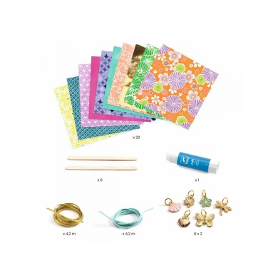 Perles De Papier Et Bracelets À Créer - Chics Et Dorés - DJECO