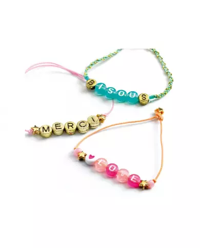 Bijoux À Créer - Perles Alphabet - DJECO