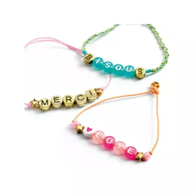 Bijoux À Créer - Perles Alphabet - DJECO