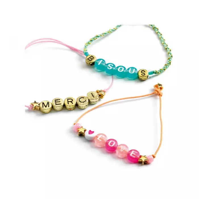 Bijoux À Créer - Perles Alphabet - DJECO