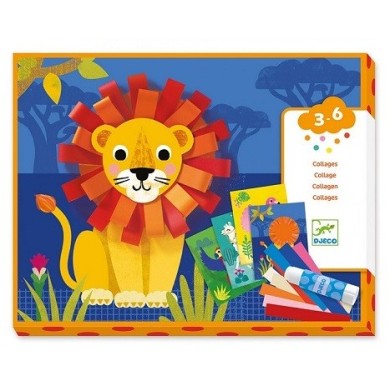 Collages - Avec Des Bouclettes - DJECO