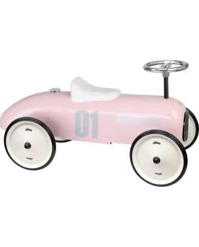 Porteur Voiture Vintage - Rose Tendre - VILAC