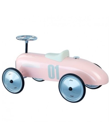 Porteur Voiture Vintage - Rose Tendre - VILAC
