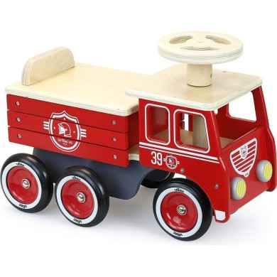 Porteur Camion De Pompier - VILAC