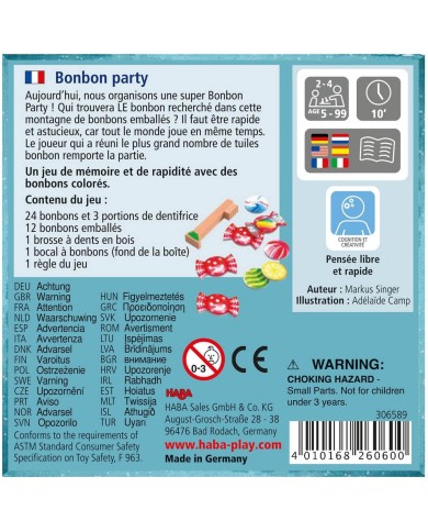 Bonbon Party - Les Petites Boites HABA