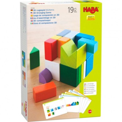 Jeu D’Assemblage 3D Cubes Mix - HABA