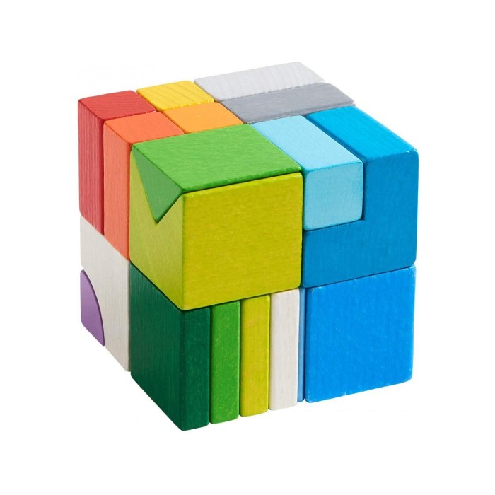 Jeu D’Assemblage 3D Cubes Mix - HABA