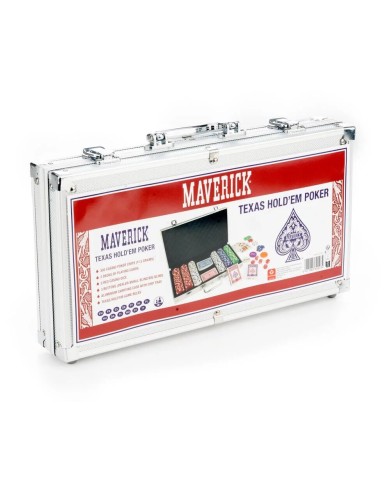 Poker - Mallette Maverick 300 jetons 11.5 gr