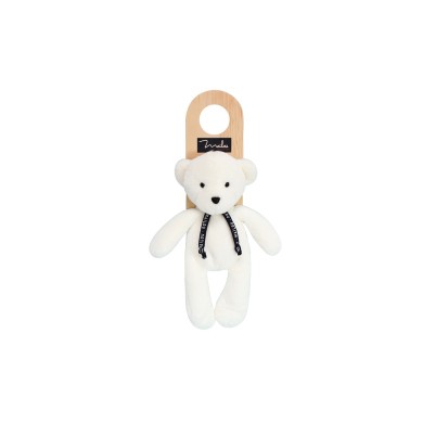 Doudou MAILOU - L'Ours Dorlotin - Pantin - Blanc